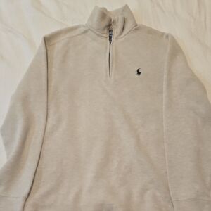 Ralph Lauren Beige Quarter Zip